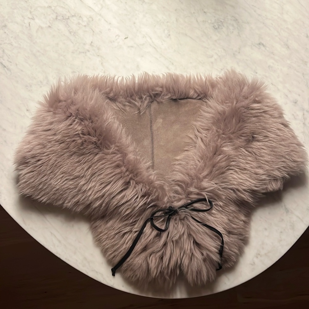 Of Sheepskin Shrug NWT never worn